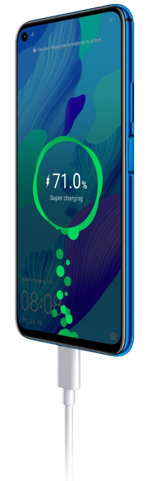 Telefon HUAWEI Nova 5T, 128GB, 6GB RAM, Dual SIM, Midsummer Purple